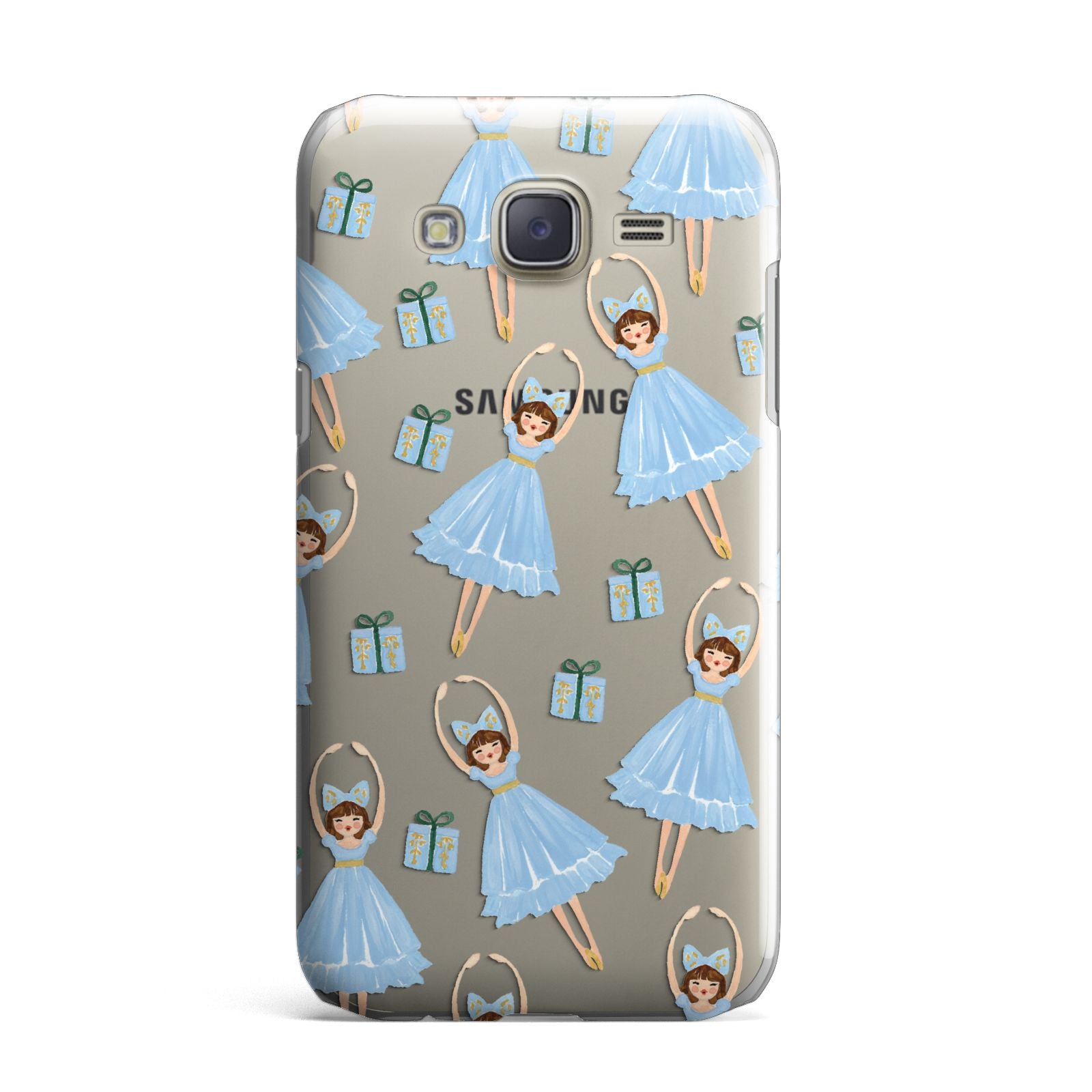Christmas ballerina present Samsung Galaxy J7 Case