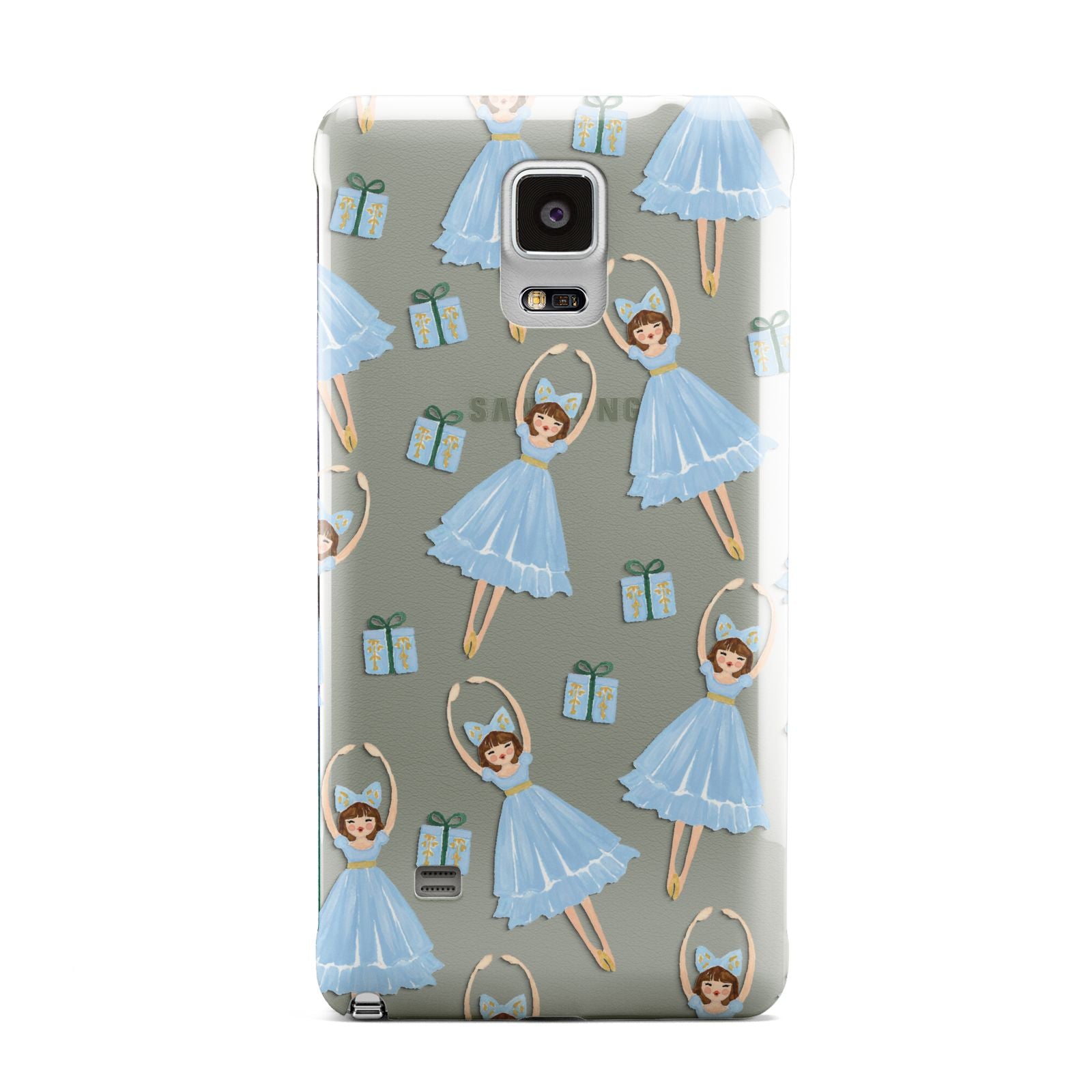 Christmas ballerina present Samsung Galaxy Note 4 Case