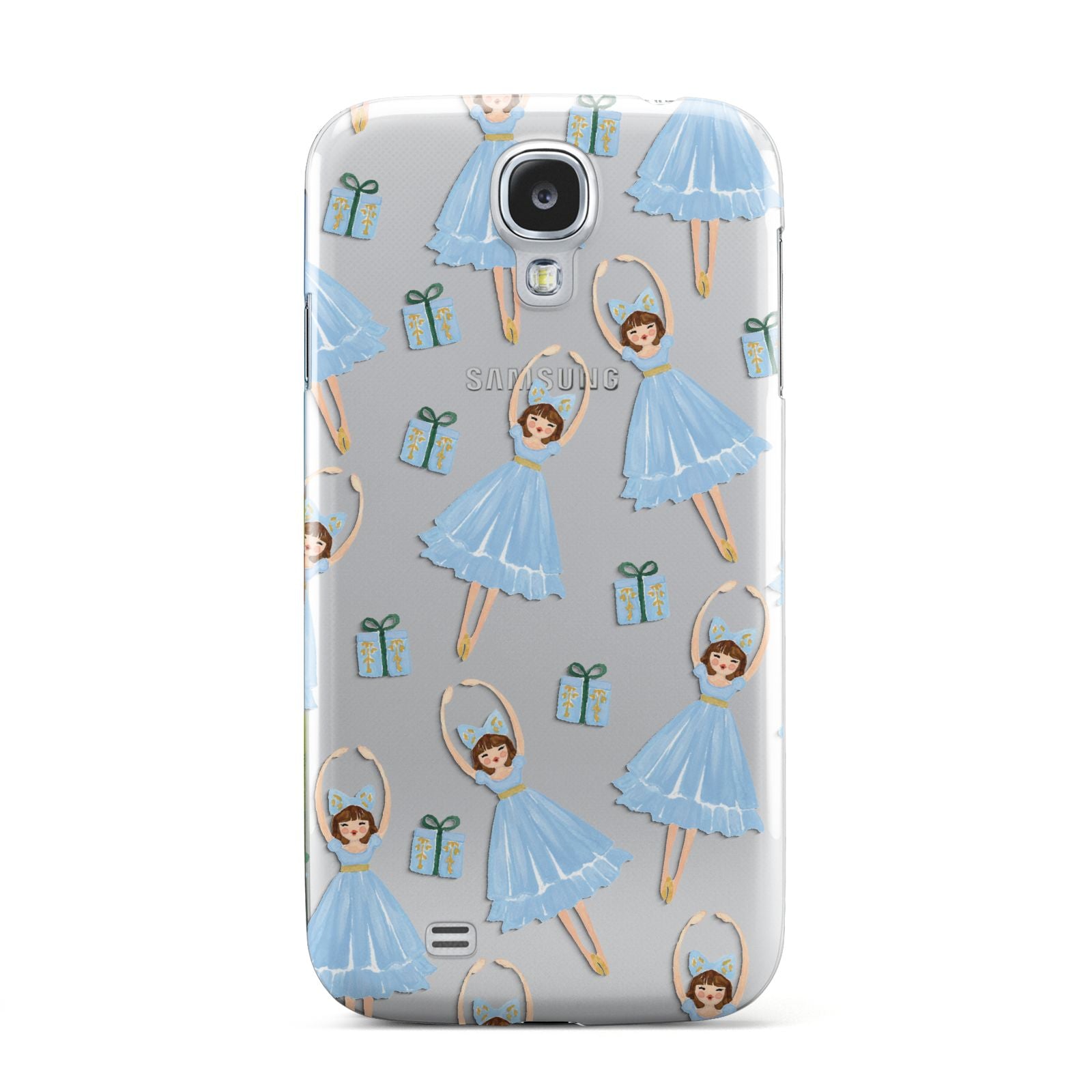 Christmas ballerina present Samsung Galaxy S4 Case