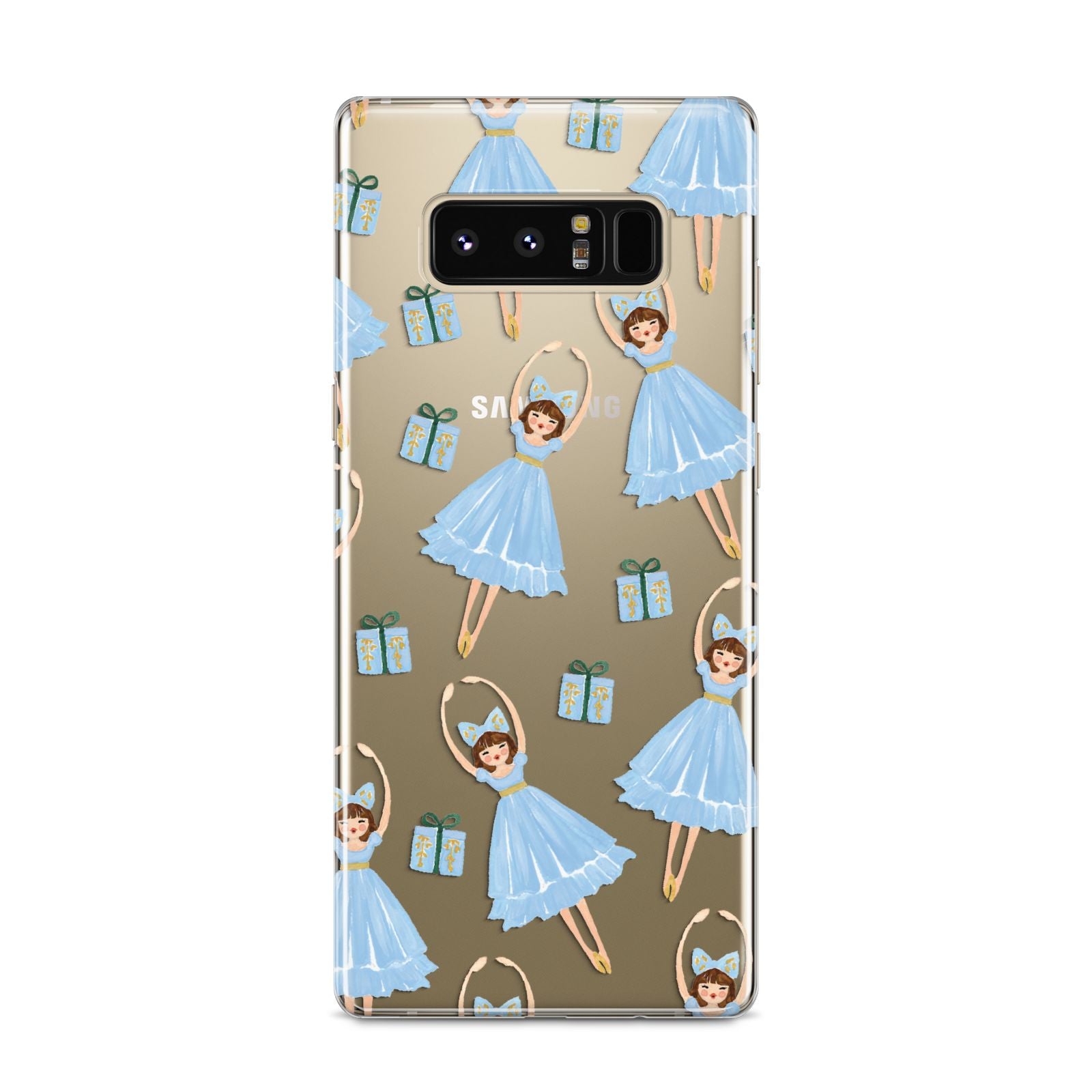 Christmas ballerina present Samsung Galaxy S8 Case
