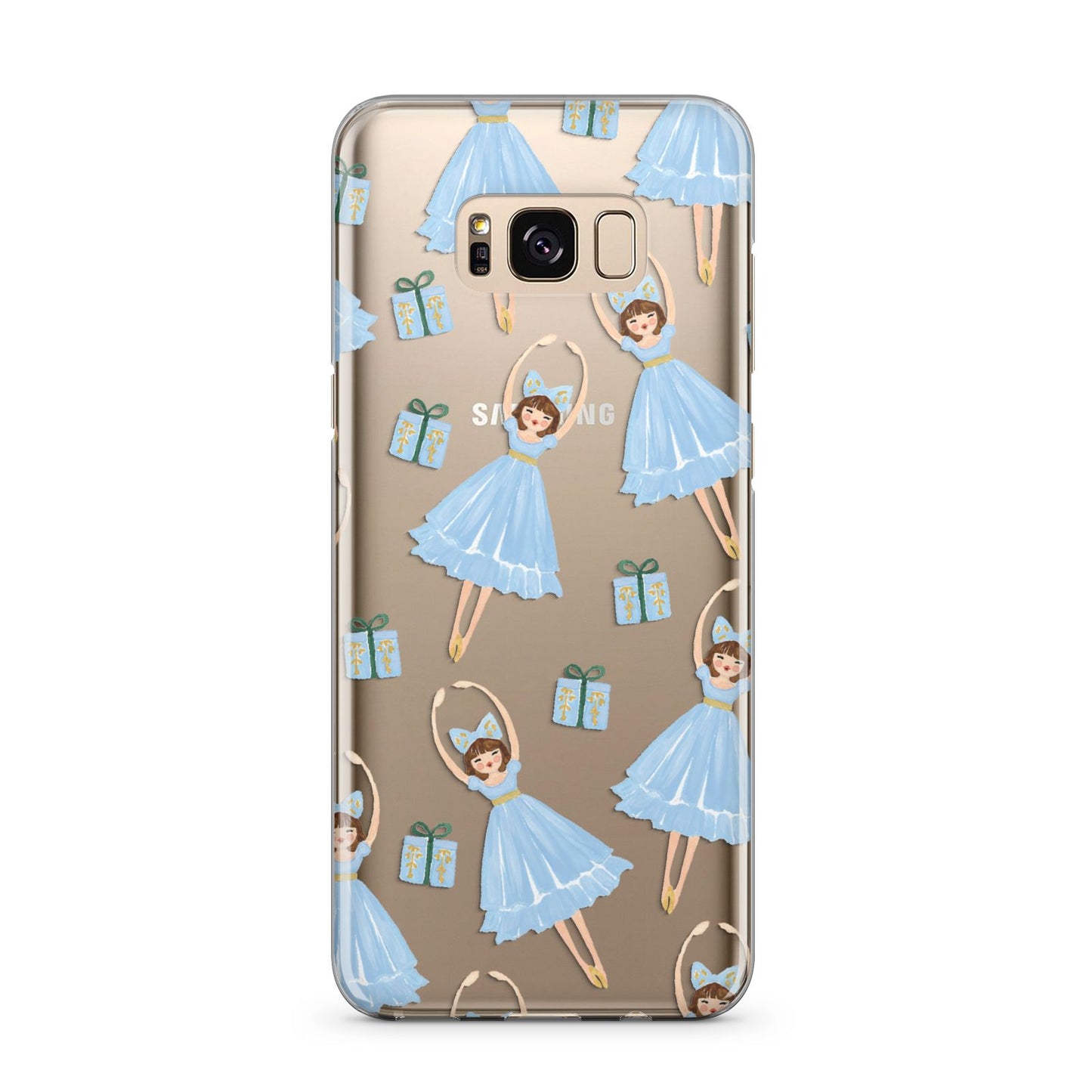 Christmas ballerina present Samsung Galaxy S8 Plus Case