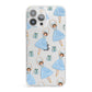 Christmas ballerina present iPhone 13 Pro Max Clear Bumper Case