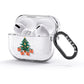Christmas tree and presents AirPods Glitter Case 3rd Gen Side Image