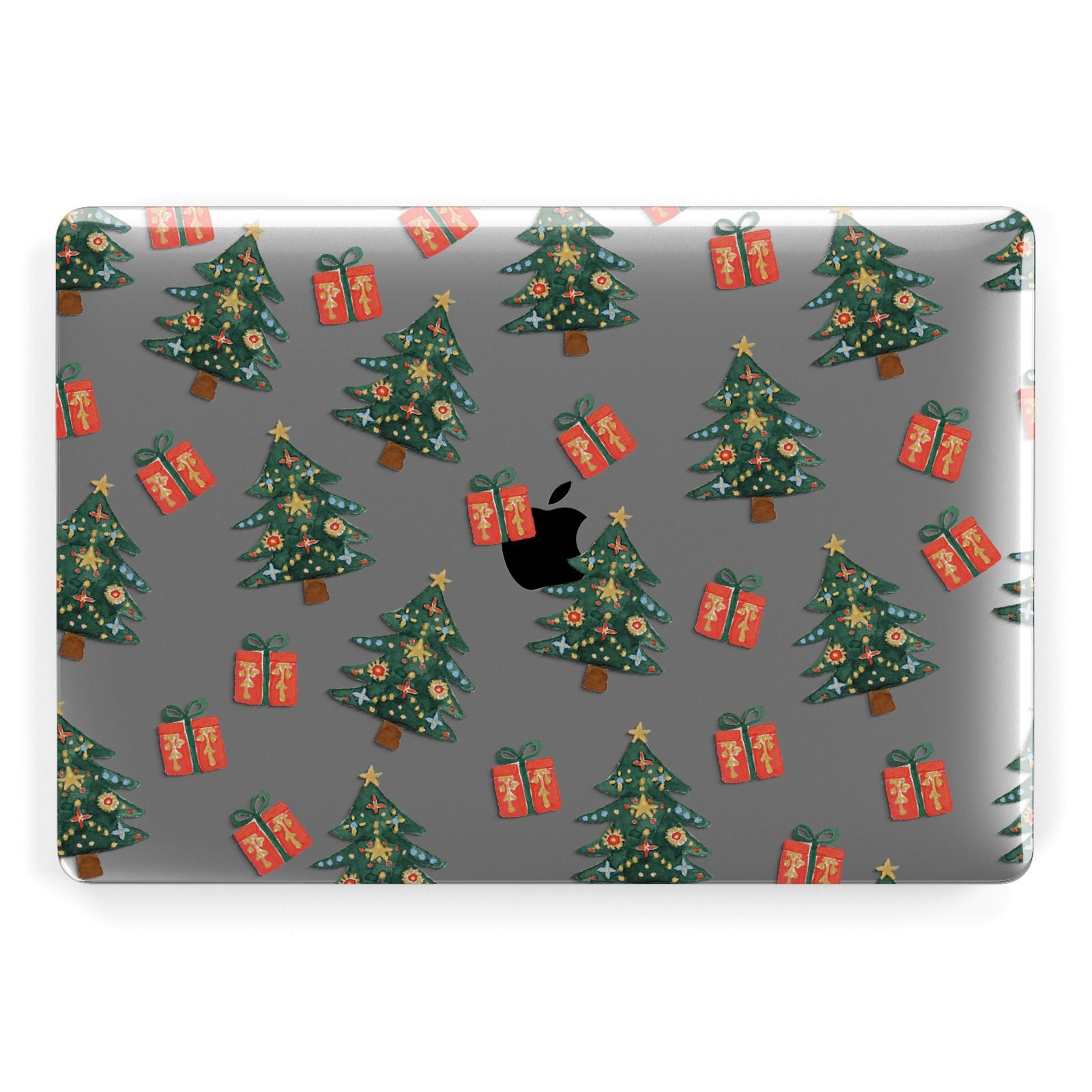 Christmas tree and presents Apple MacBook Case