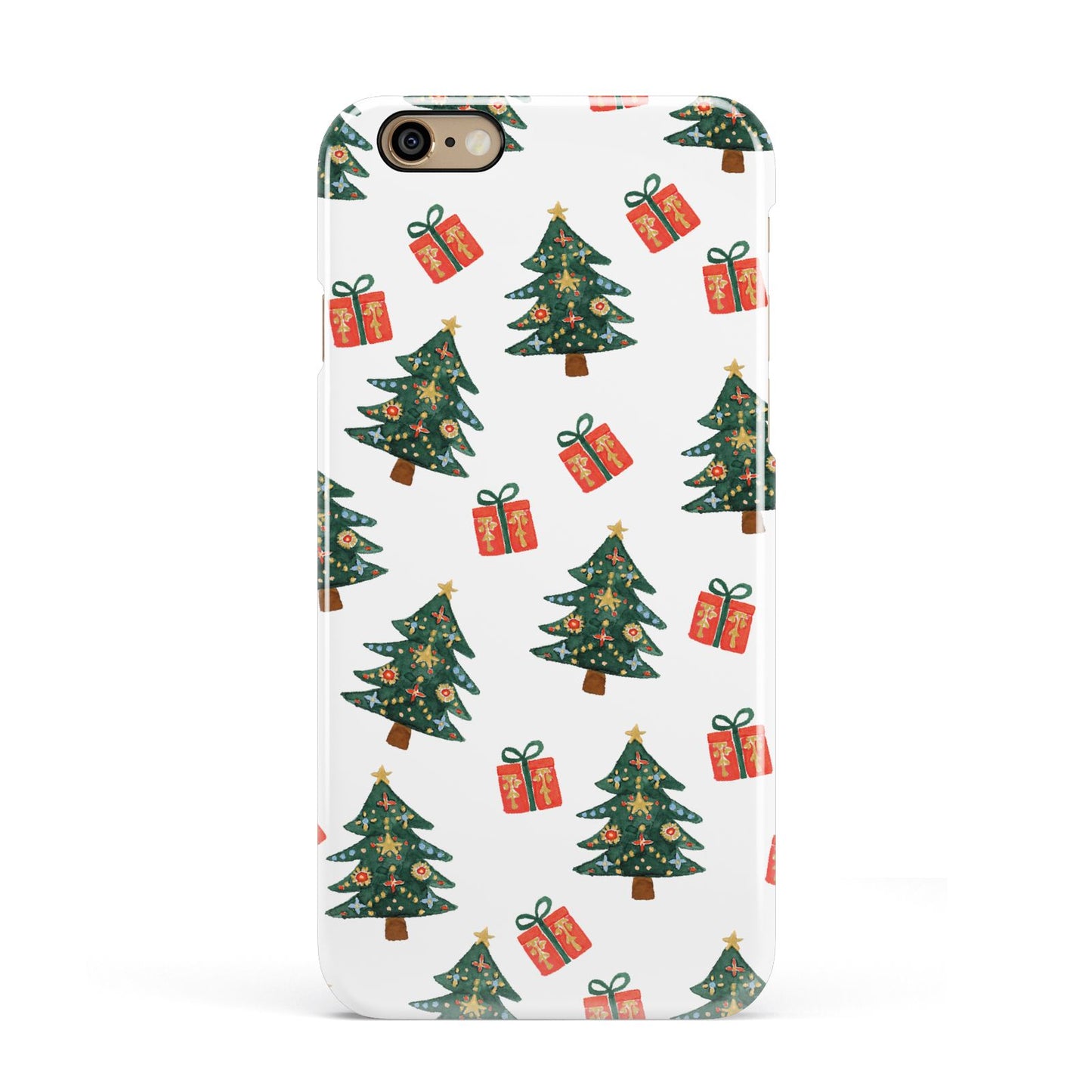 Christmas tree and presents Apple iPhone 6 3D Snap Case