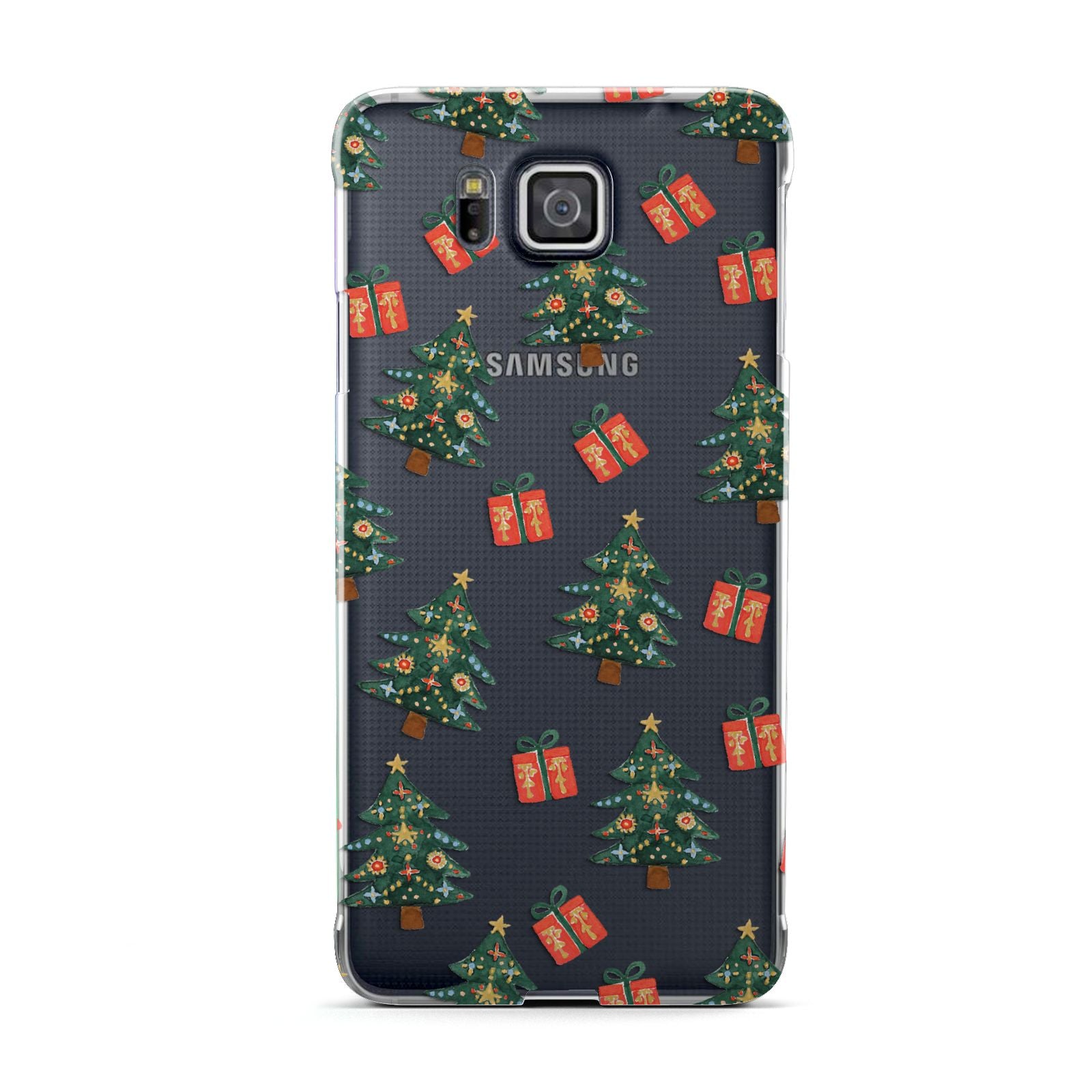 Christmas tree and presents Samsung Galaxy Alpha Case