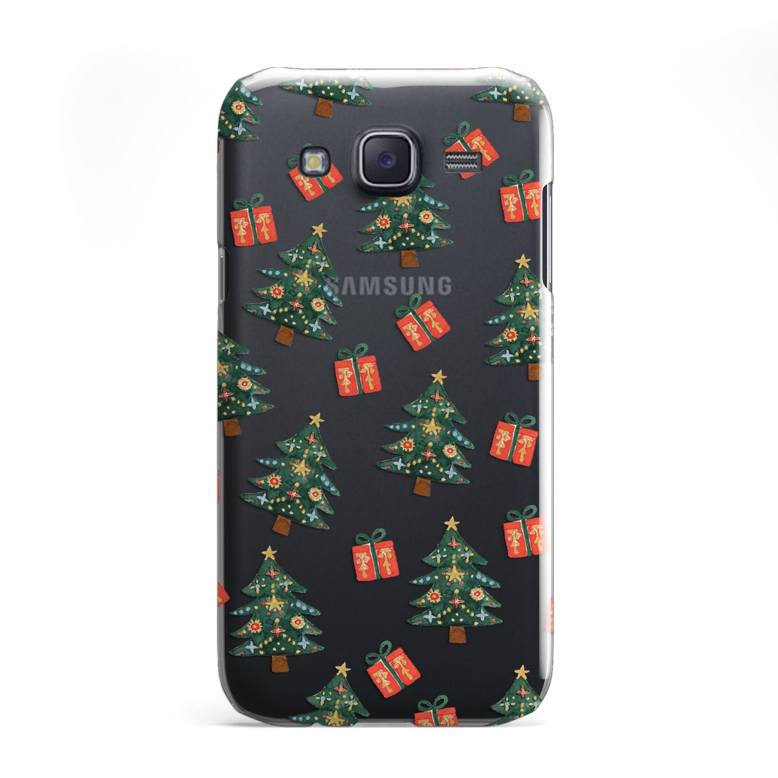 Christmas tree and presents Samsung Galaxy J5 Case