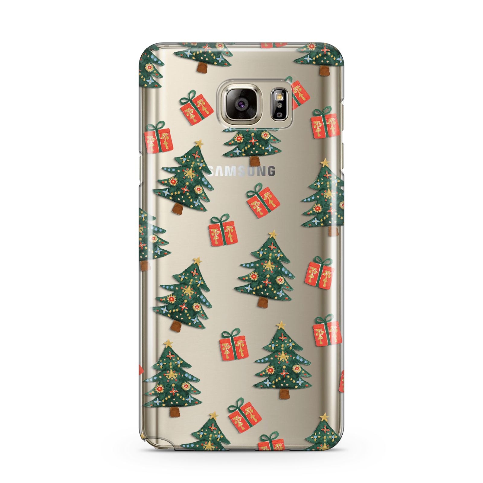 Christmas tree and presents Samsung Galaxy Note 5 Case