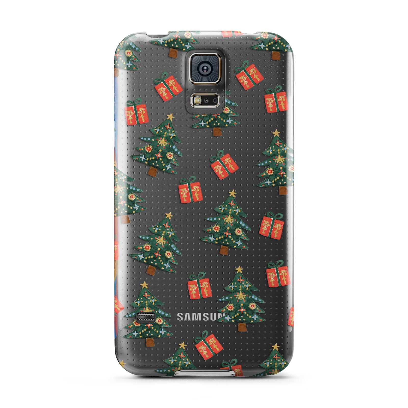 Christmas tree and presents Samsung Galaxy S5 Case