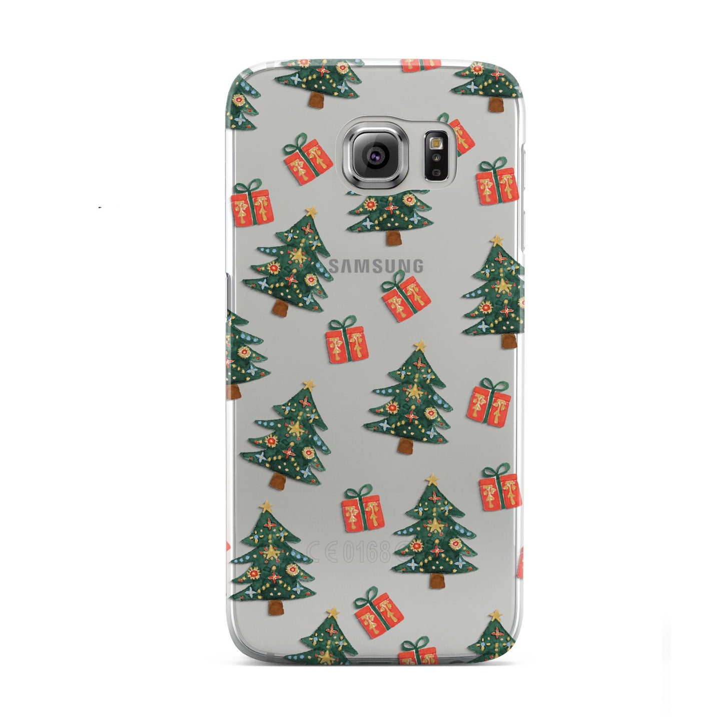 Christmas tree and presents Samsung Galaxy S6 Case