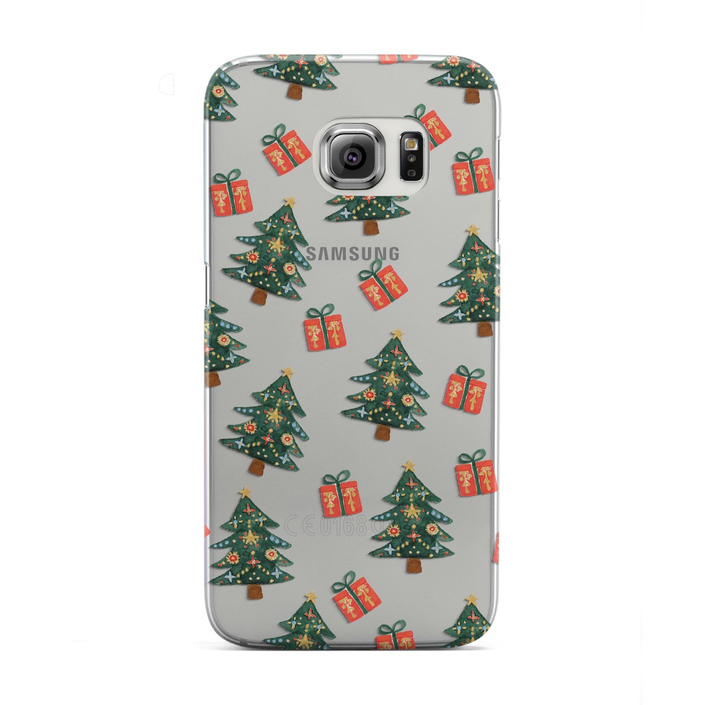 Christmas tree and presents Samsung Galaxy S6 Edge Case