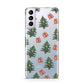 Christmas tree and presents Samsung S21 Plus Phone Case