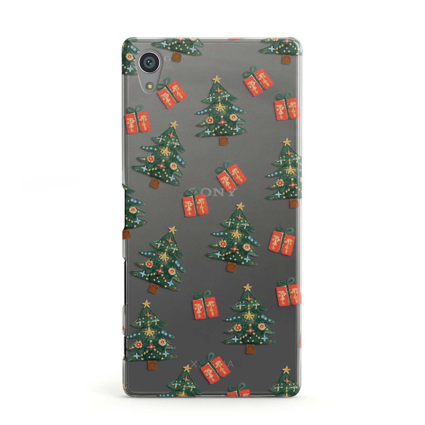 Christmas tree and presents Sony Xperia Case