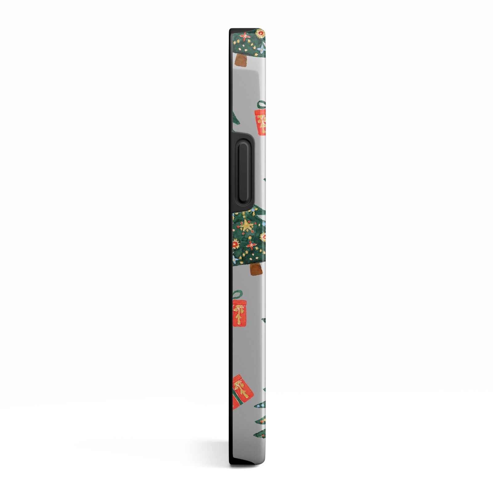 Christmas tree and presents iPhone 13 Mini Side Image 3D Tough Case