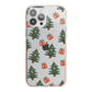 Christmas tree and presents iPhone 13 Pro Max TPU Impact Case with Pink Edges