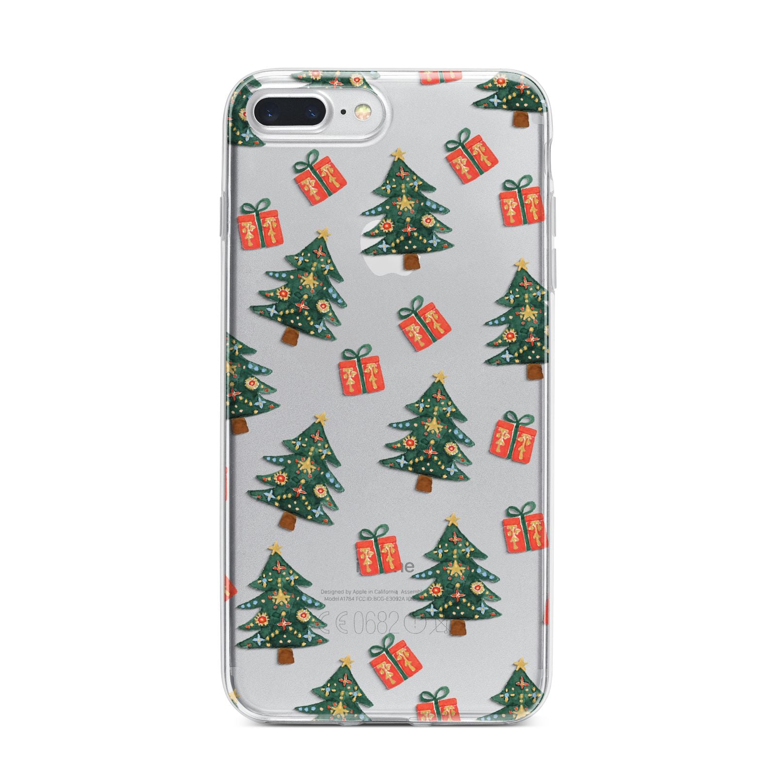 Christmas tree and presents iPhone Case