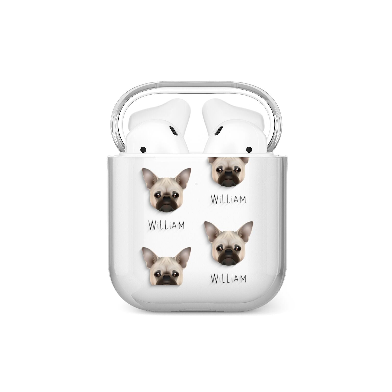 Chug Icon with Name AirPods Case