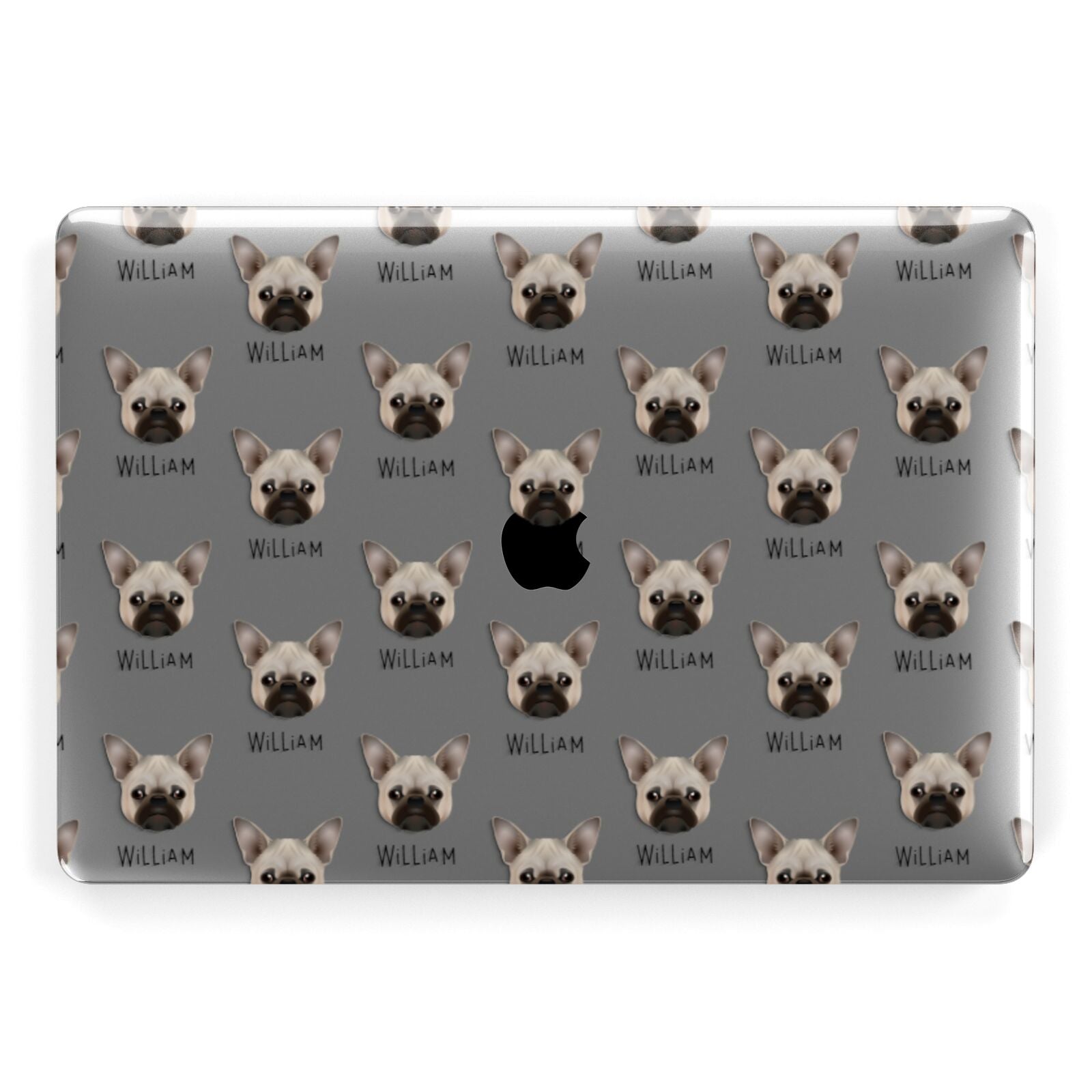Chug Icon with Name Apple MacBook Case