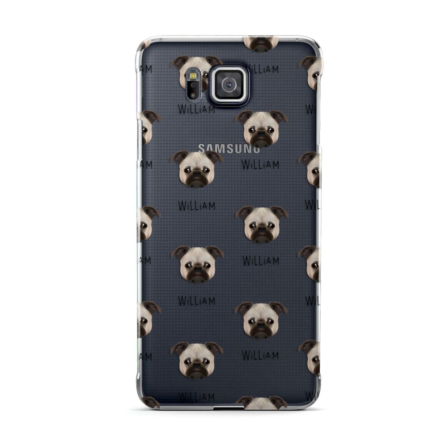 Chug Icon with Name Samsung Galaxy Alpha Case