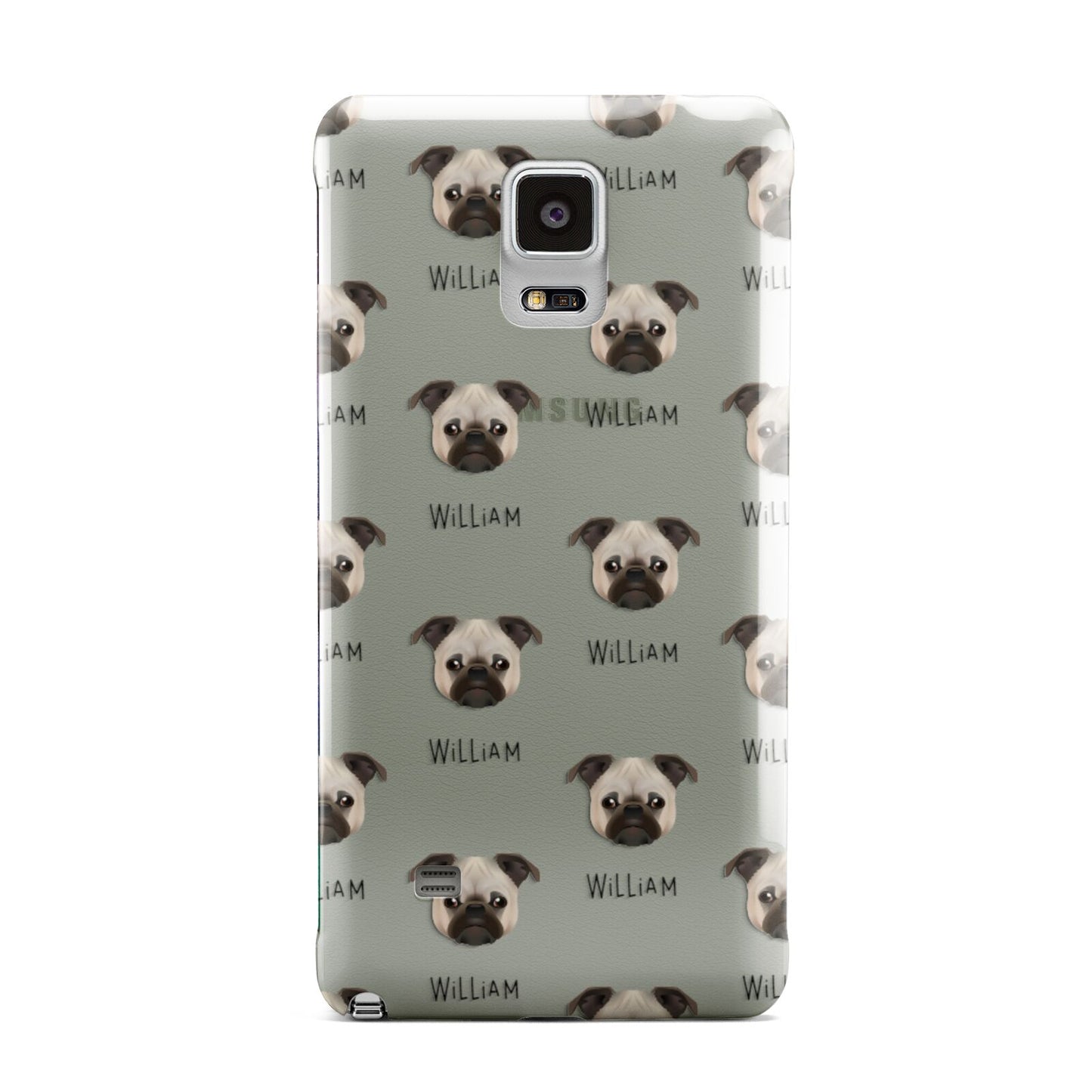 Chug Icon with Name Samsung Galaxy Note 4 Case