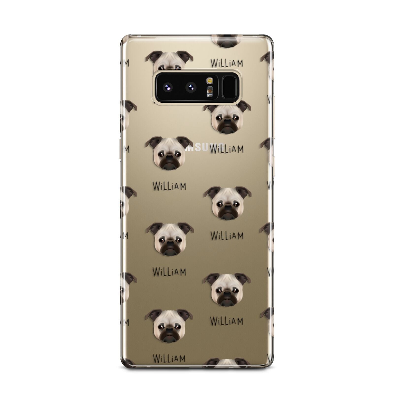 Chug Icon with Name Samsung Galaxy Note 8 Case