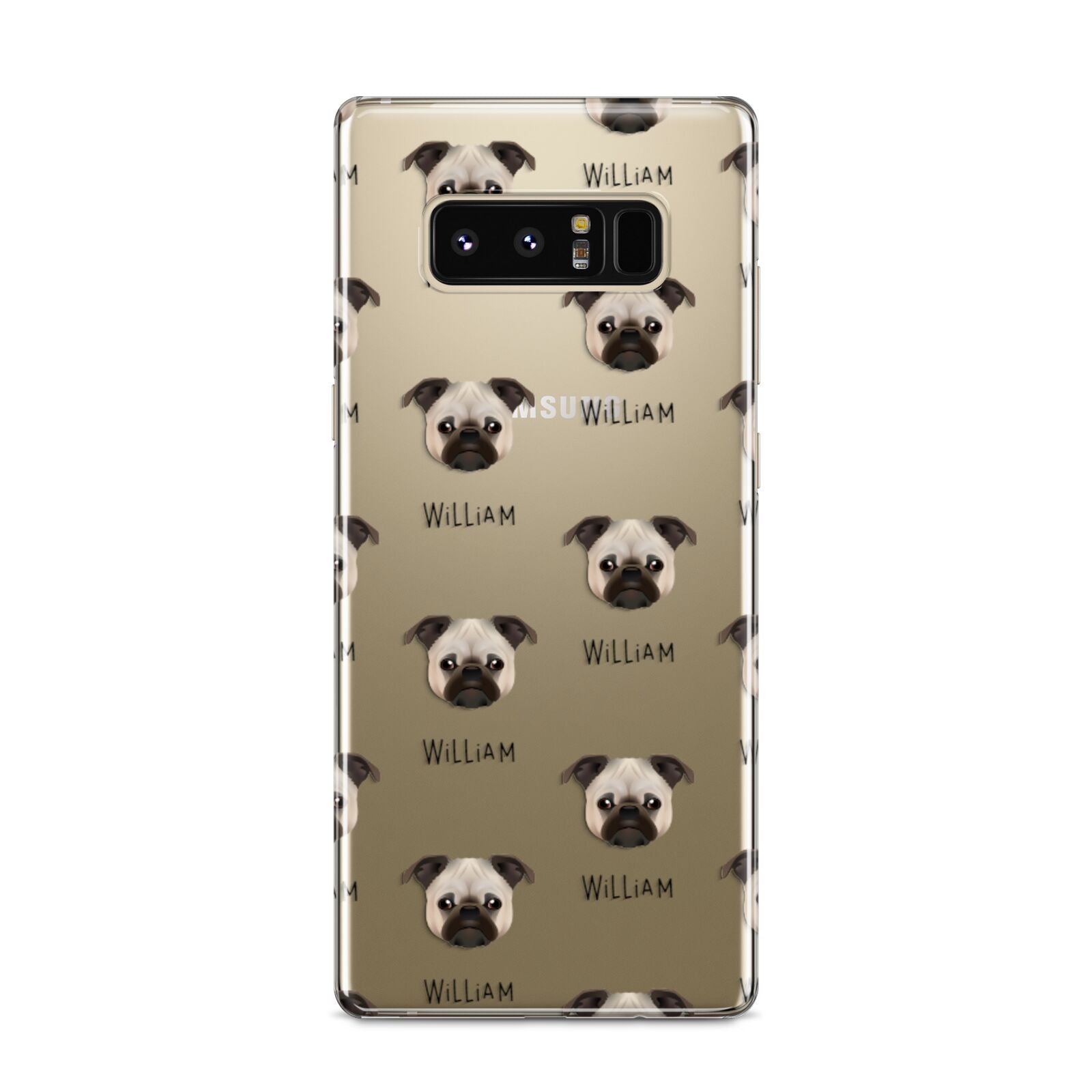 Chug Icon with Name Samsung Galaxy S8 Case