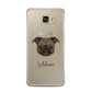 Chug Personalised Samsung Galaxy A5 2016 Case on gold phone