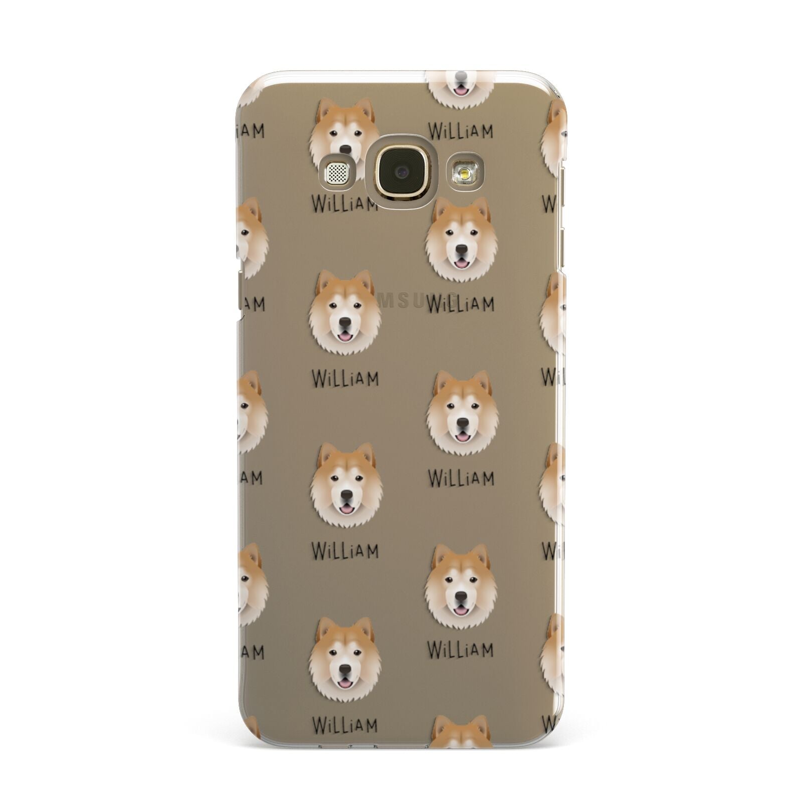 Chusky Icon with Name Samsung Galaxy A8 Case