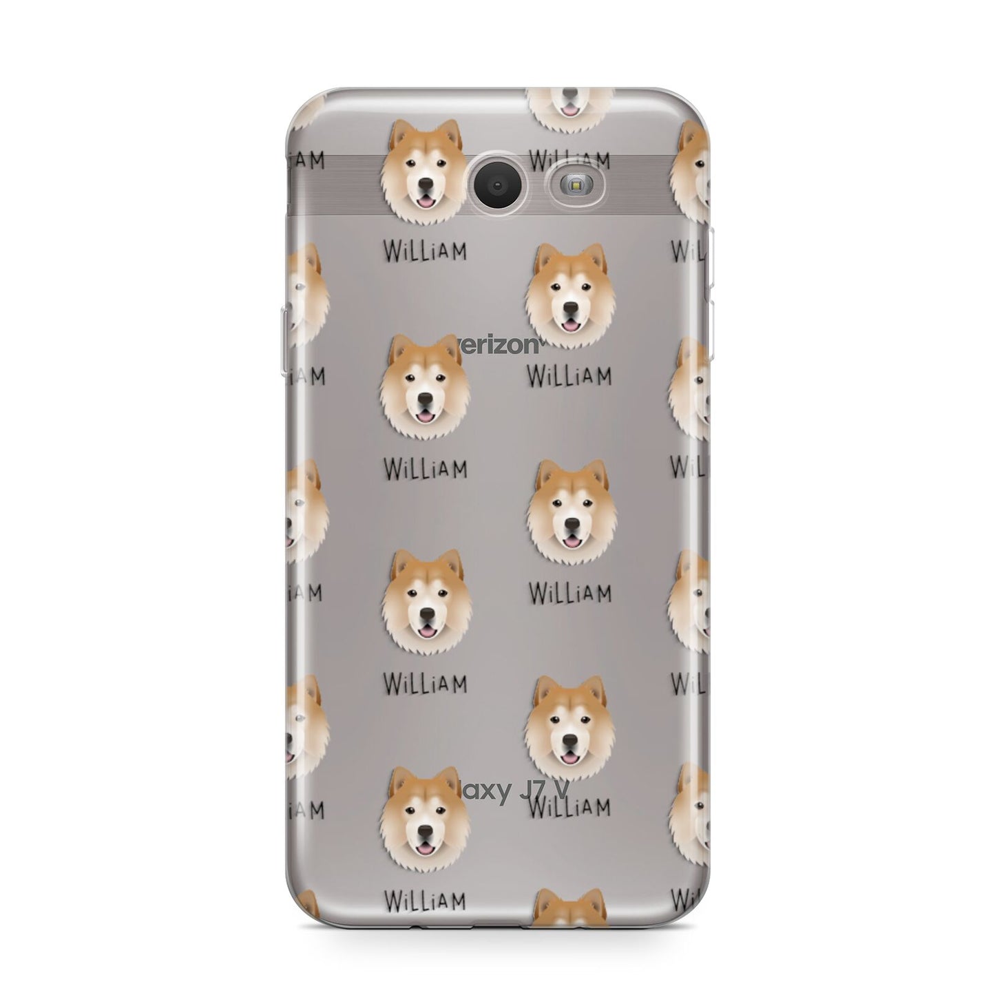 Chusky Icon with Name Samsung Galaxy J7 2017 Case