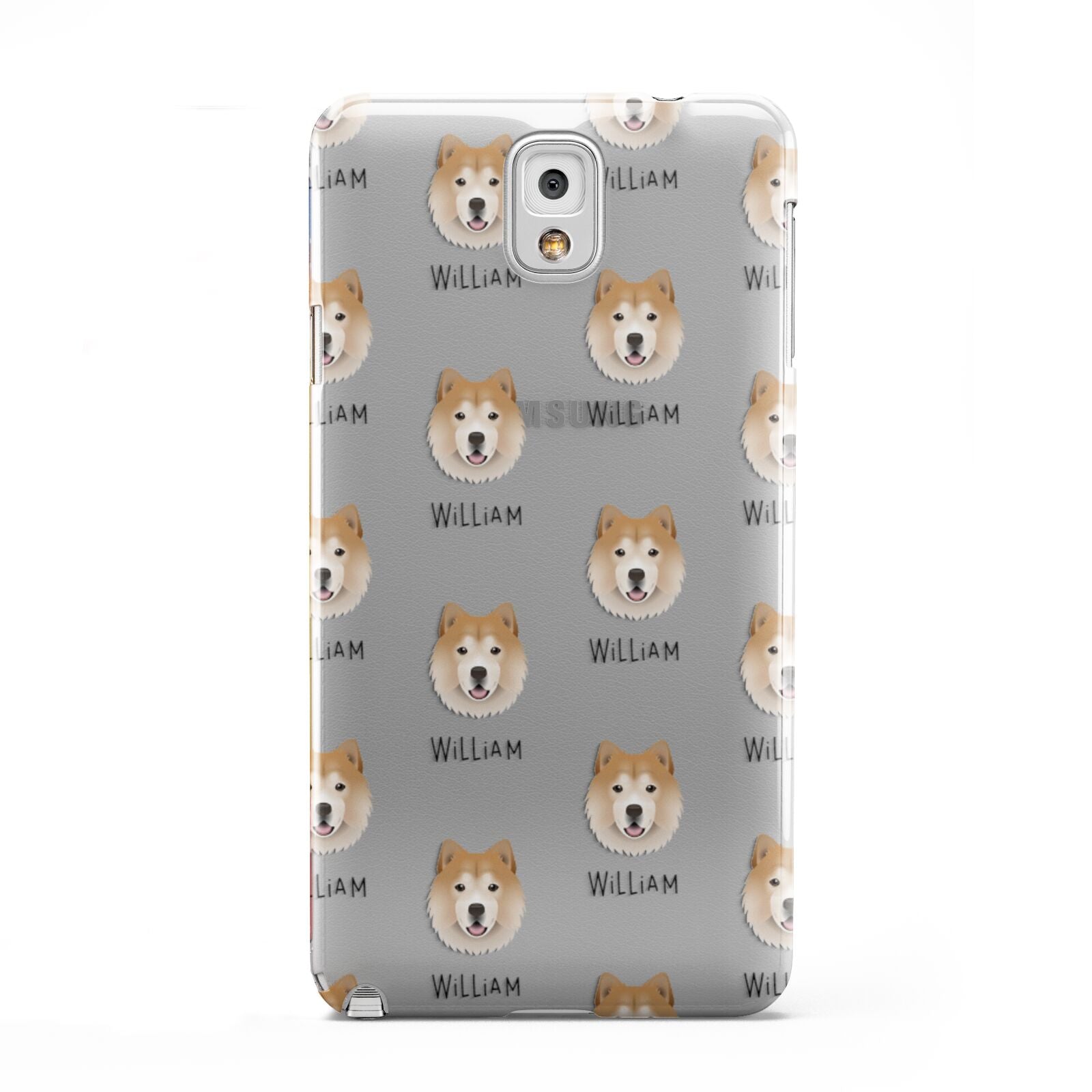 Chusky Icon with Name Samsung Galaxy Note 3 Case