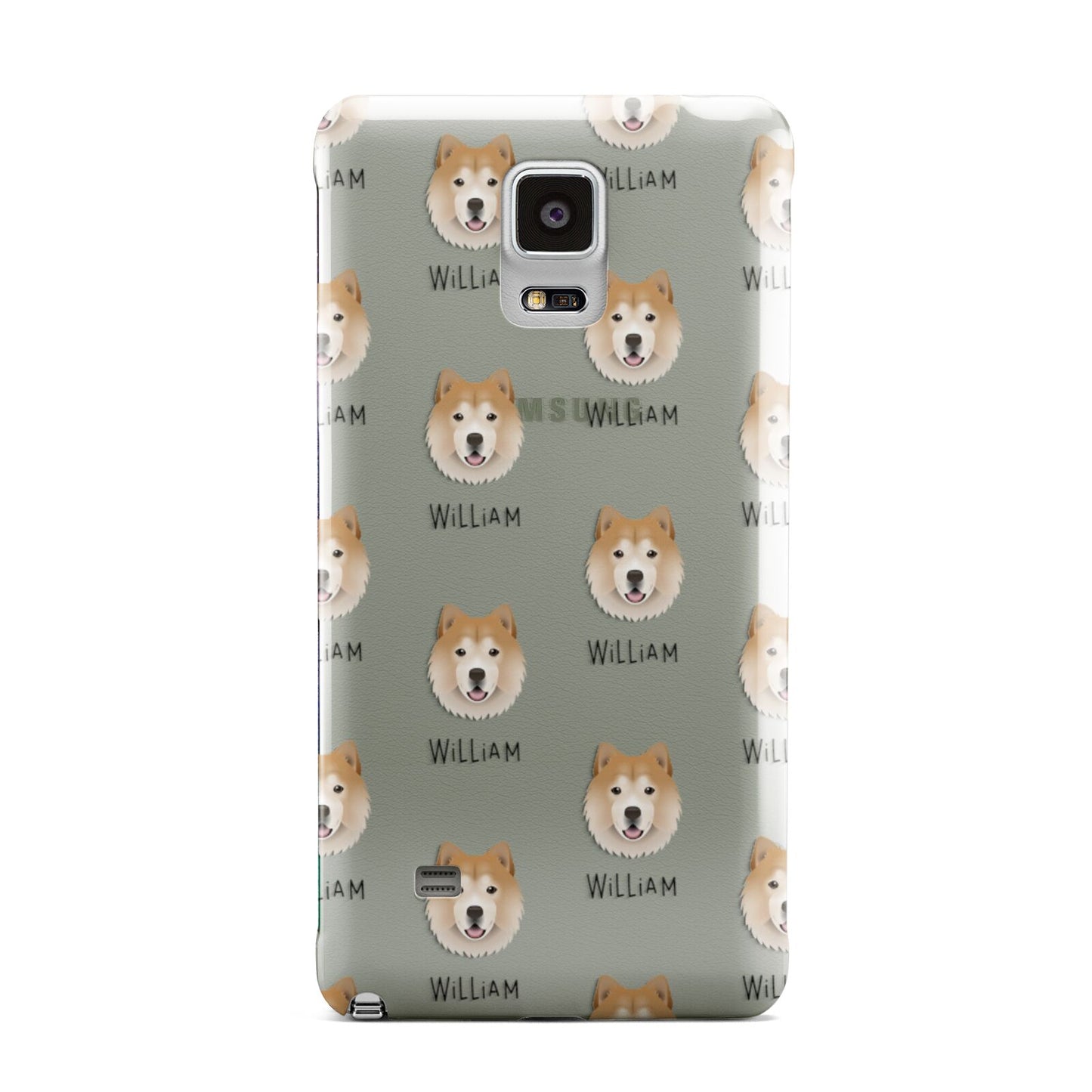 Chusky Icon with Name Samsung Galaxy Note 4 Case