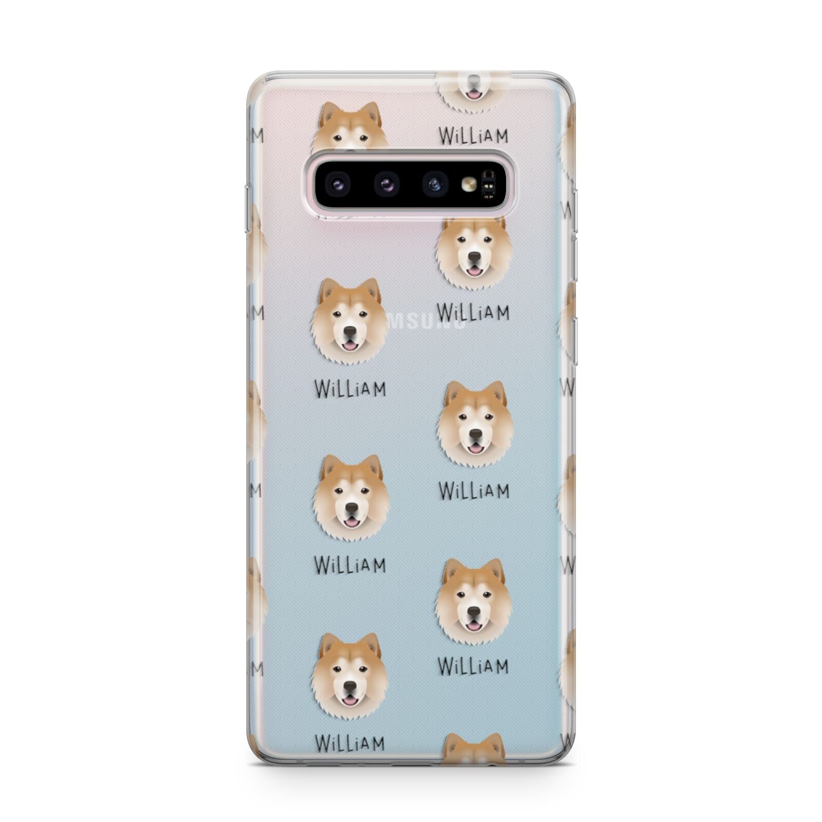 Chusky Icon with Name Samsung Galaxy S10 Plus Case