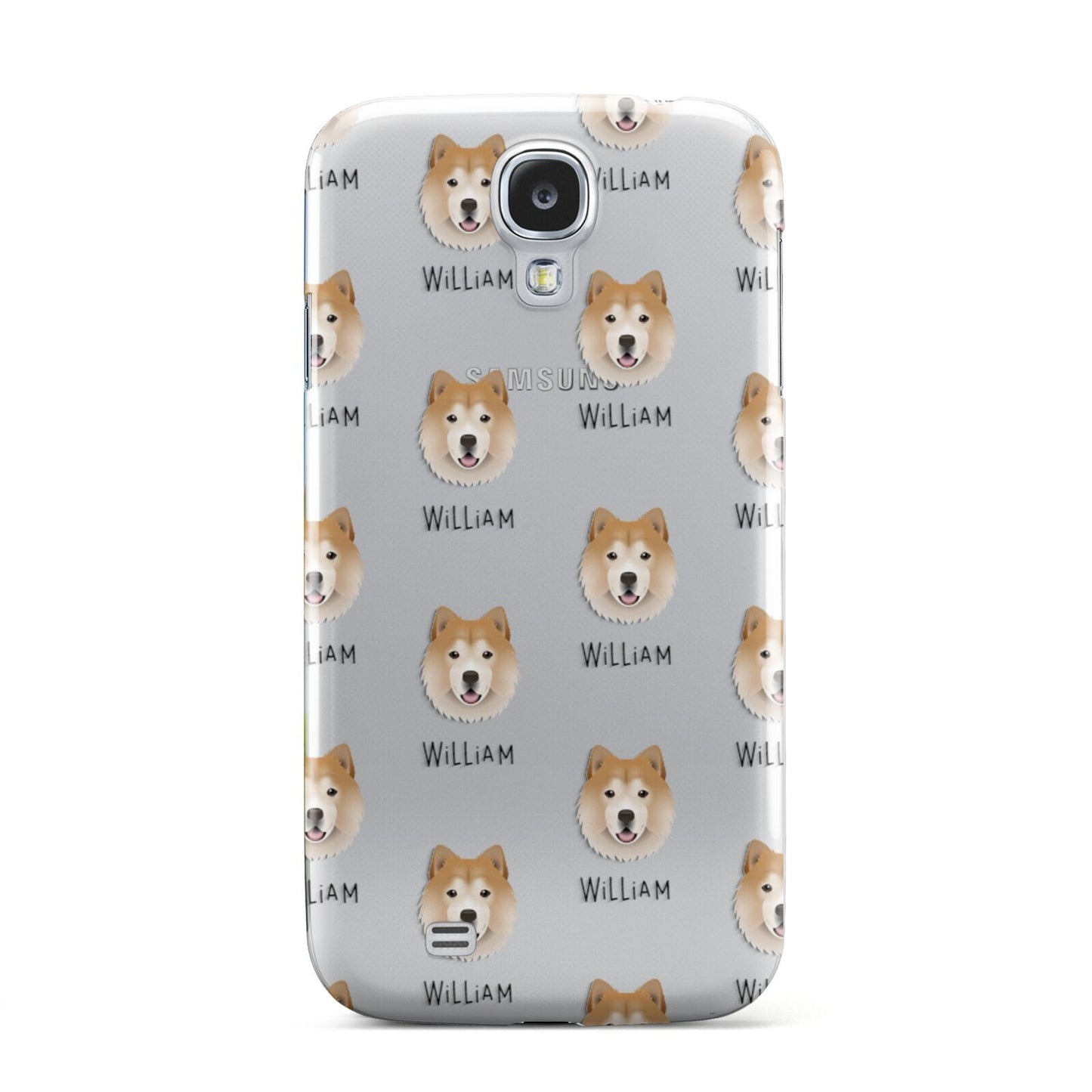 Chusky Icon with Name Samsung Galaxy S4 Case