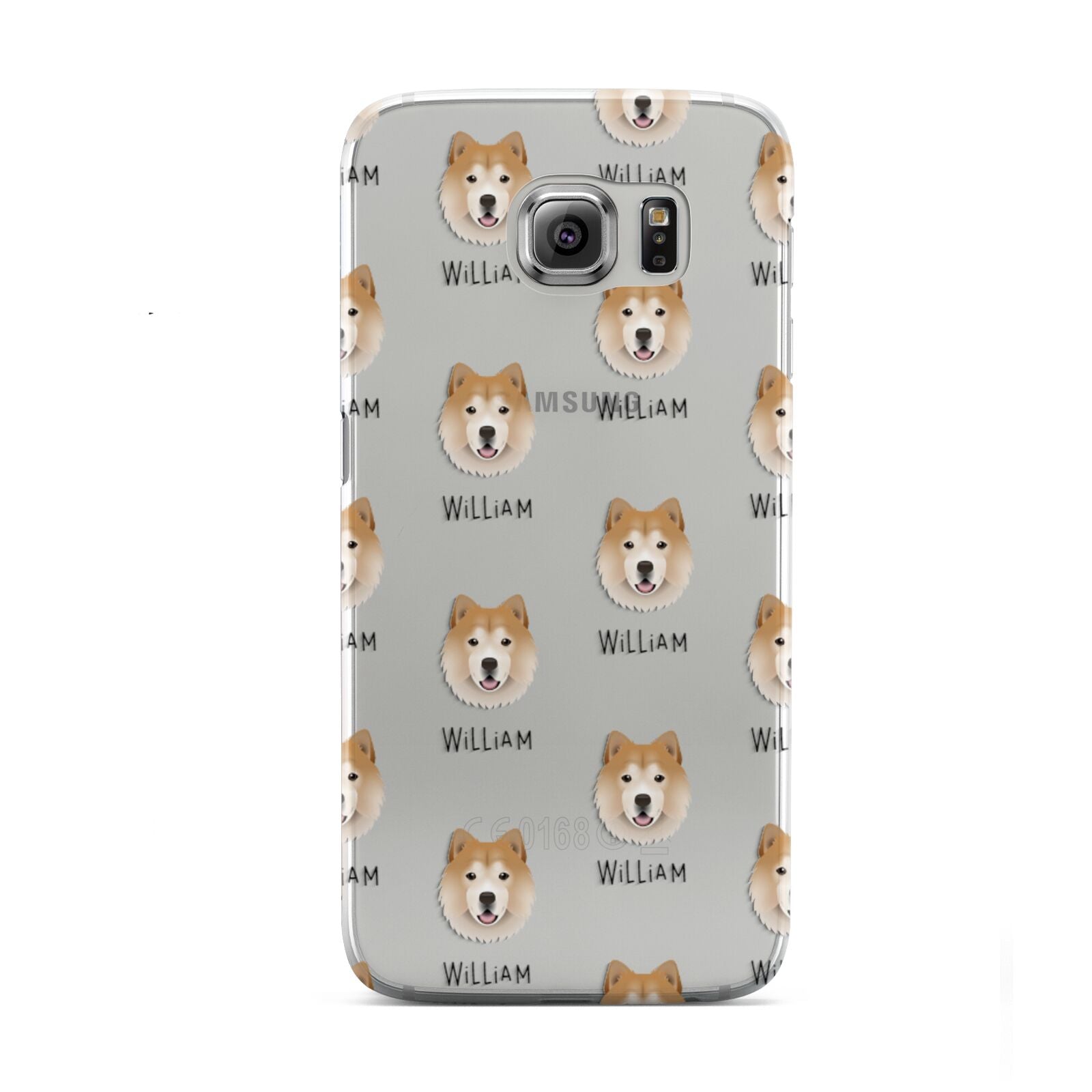 Chusky Icon with Name Samsung Galaxy S6 Case