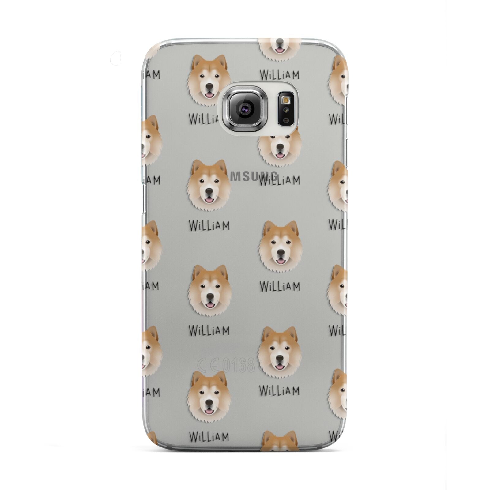 Chusky Icon with Name Samsung Galaxy S6 Edge Case