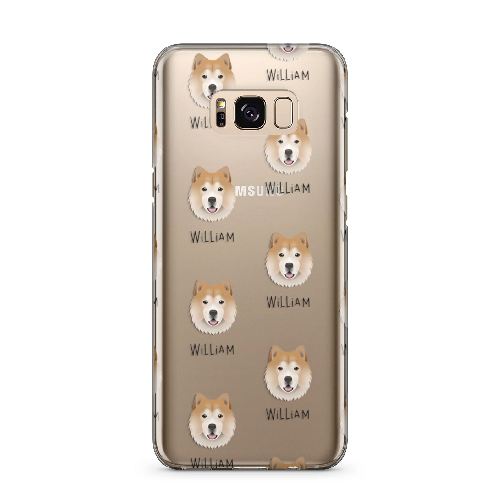 Chusky Icon with Name Samsung Galaxy S8 Plus Case