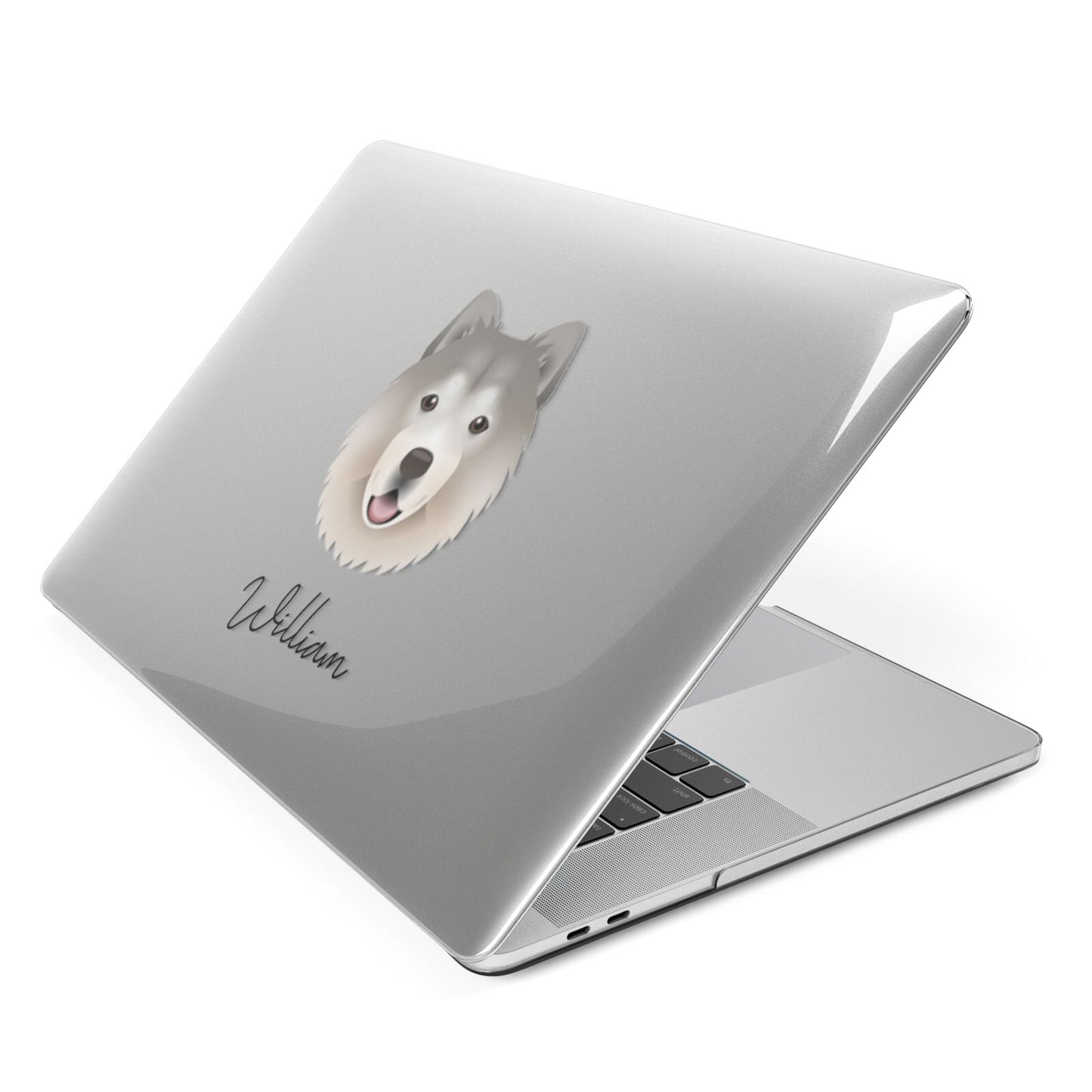 Chusky Personalised Apple MacBook Case Side View