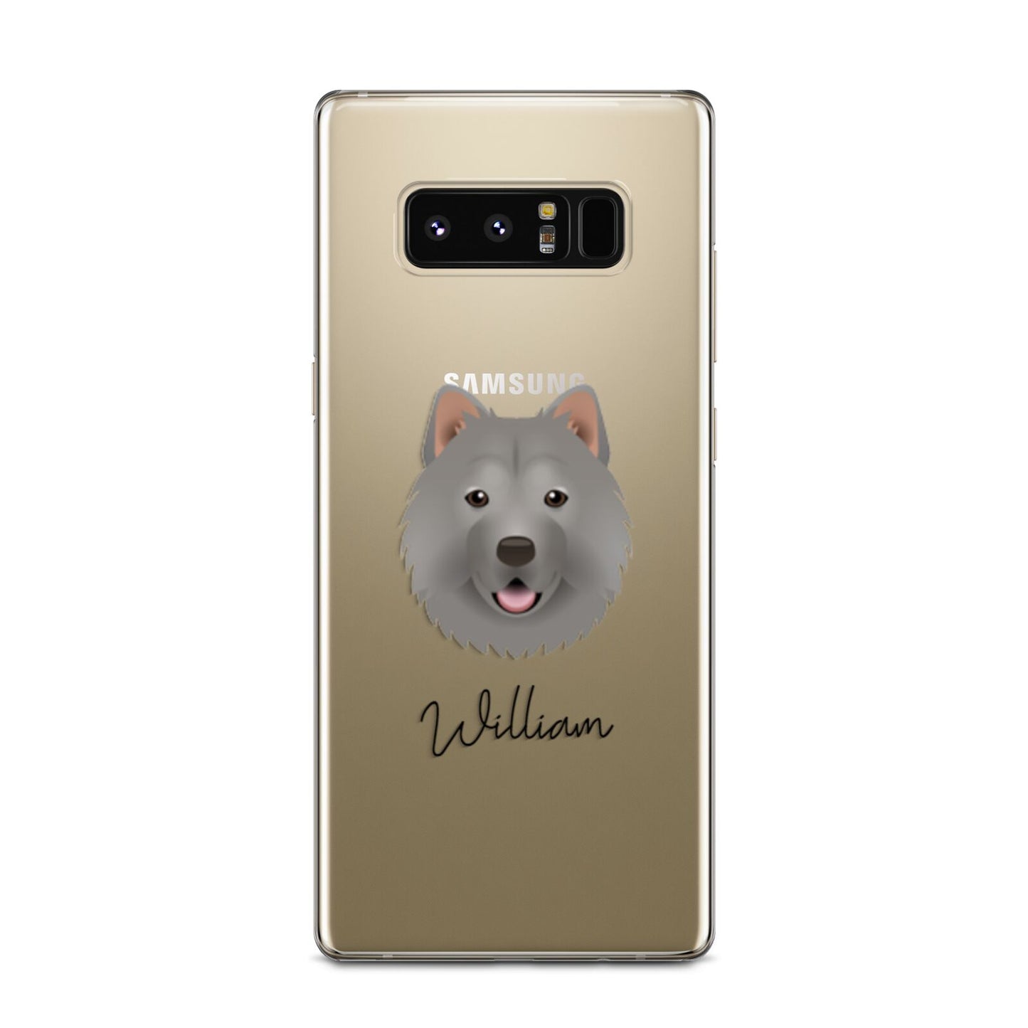 Chusky Personalised Samsung Galaxy Note 8 Case