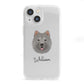 Chusky Personalised iPhone 13 Mini Clear Bumper Case