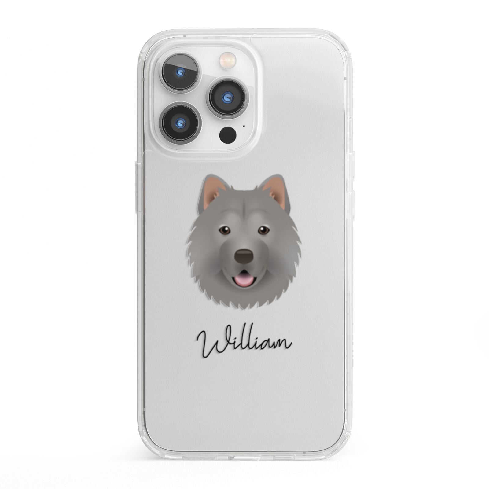 Chusky Personalised iPhone 13 Pro Clear Bumper Case