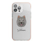 Chusky Personalised iPhone 13 Pro Max TPU Impact Case with Pink Edges