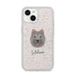 Chusky Personalised iPhone 14 Glitter Tough Case Starlight