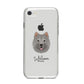 Chusky Personalised iPhone 8 Bumper Case on Silver iPhone