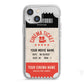 Cinema Ticket iPhone 13 Mini TPU Impact Case with White Edges
