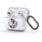 Circle Photo Upload AirPods Glitter Case 3rd Gen Side Image