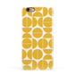 Circular Geometric Pattern Apple iPhone 6 3D Snap Case