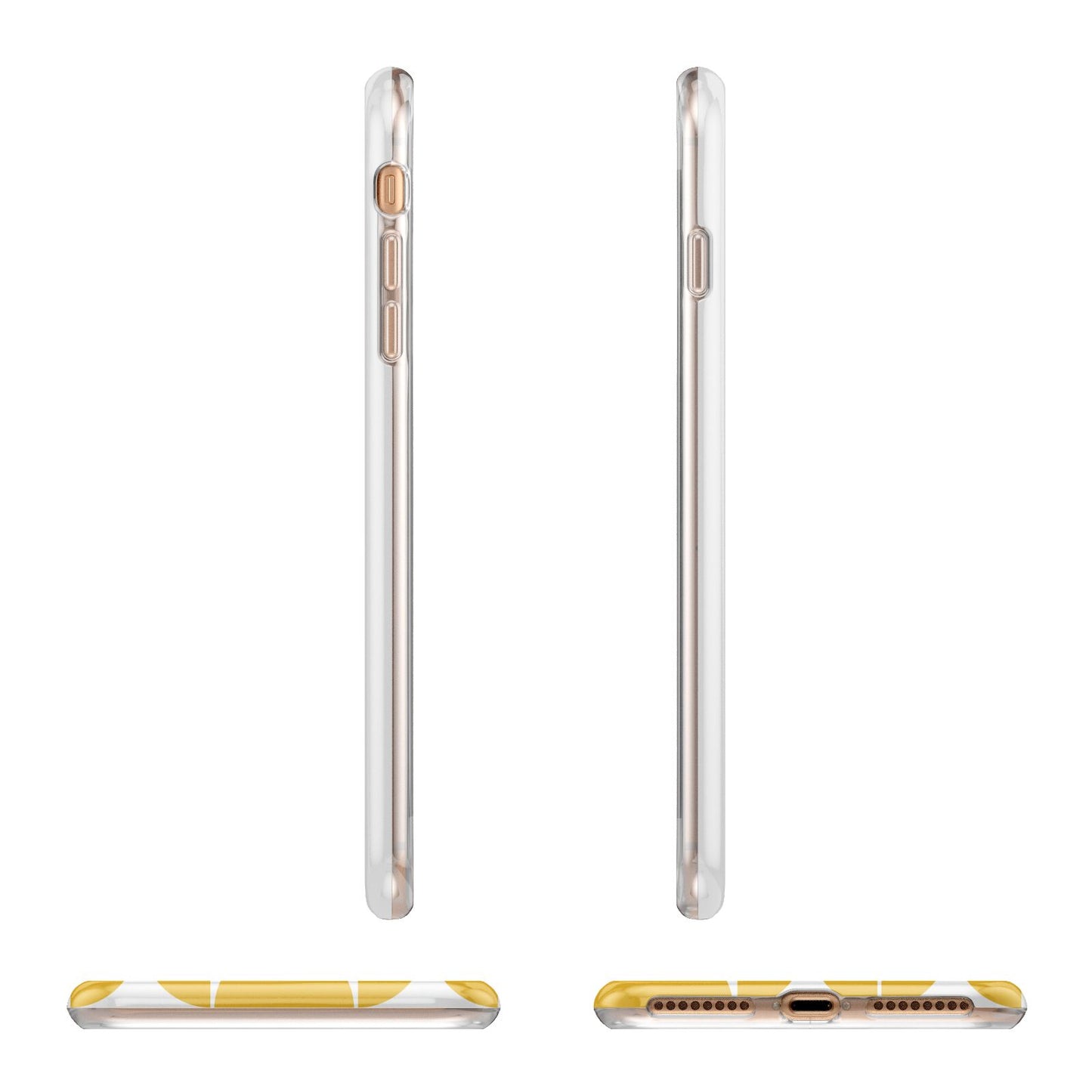 Circular Geometric Pattern Apple iPhone 7 8 Plus 3D Wrap Tough Case Alternative Image Angles