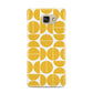 Circular Geometric Pattern Samsung Galaxy A9 2016 Case on gold phone