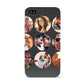 Circular Photo Montage Upload Apple iPhone 4s Case