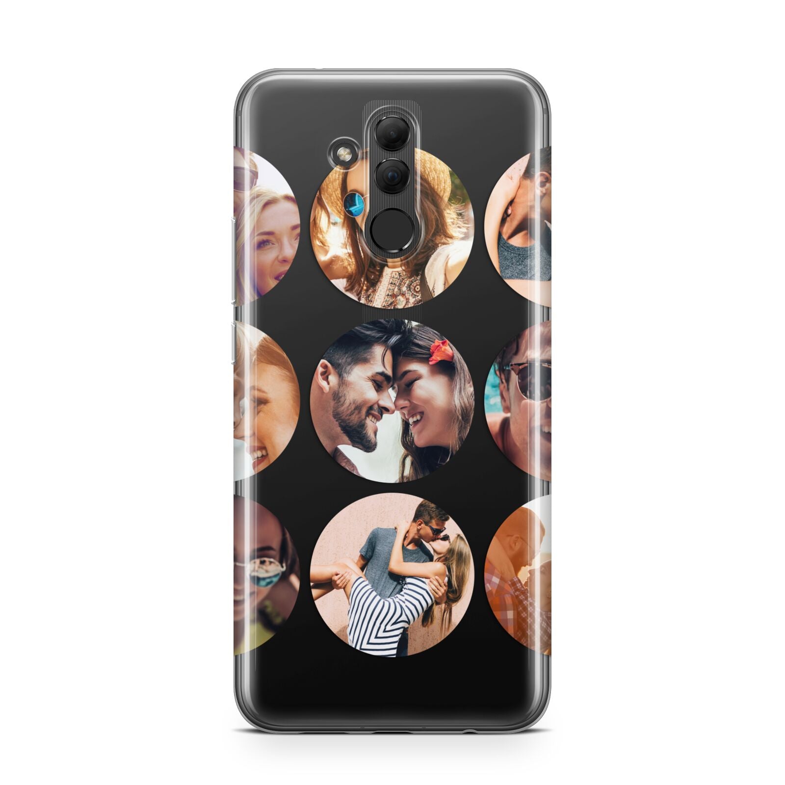 Circular Photo Montage Upload Huawei Mate 20 Lite
